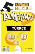 Günay 5.Sınıf Bumerang 32 Haftalık Türkçe Denemesi