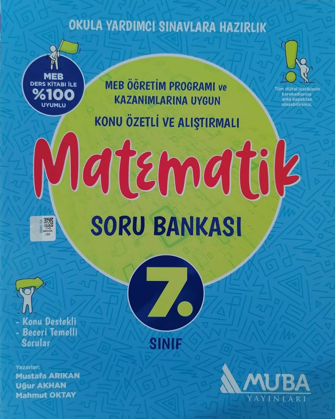 Muba 7.Sınıf Yeni Matematik Soru Bankası Mavi Seri - Mb