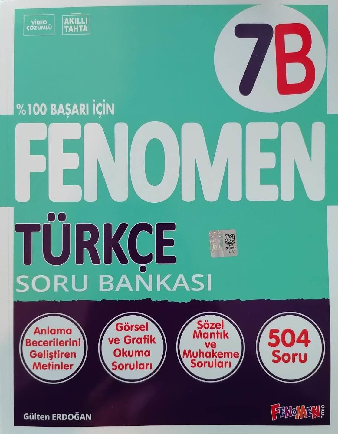 Fenomen 7.Sınıf Yeni Türkçe - B - Soru Bankası - Gama Fenomen- gmf