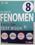 Fenomen 8.Sınıf LGS English Test Book - İngilizce Soru Bankası - gmf
