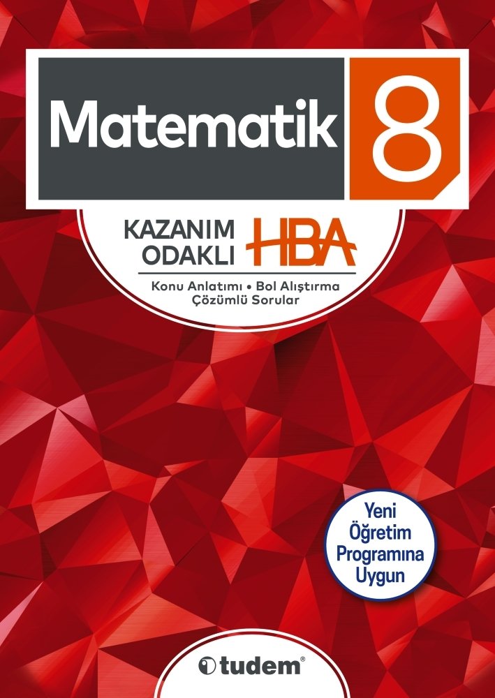 Tudem Yayınları 8.Sınıf LGS Matematik HBA