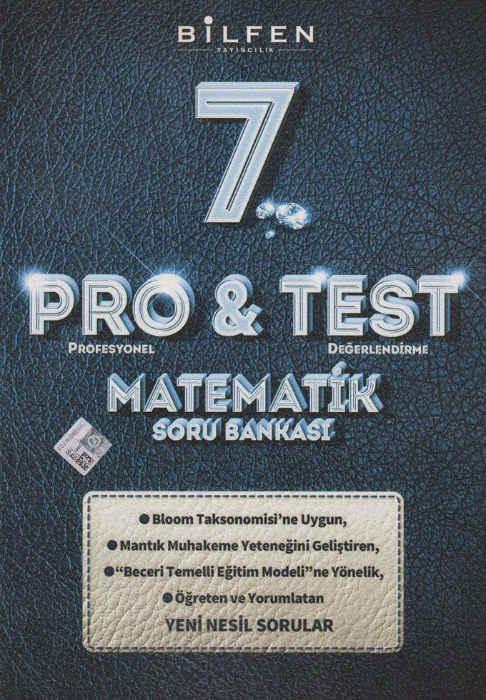 Bilfen 7.Sınıf Pro&Test Matematik Yeni Nesil Soru Bankası