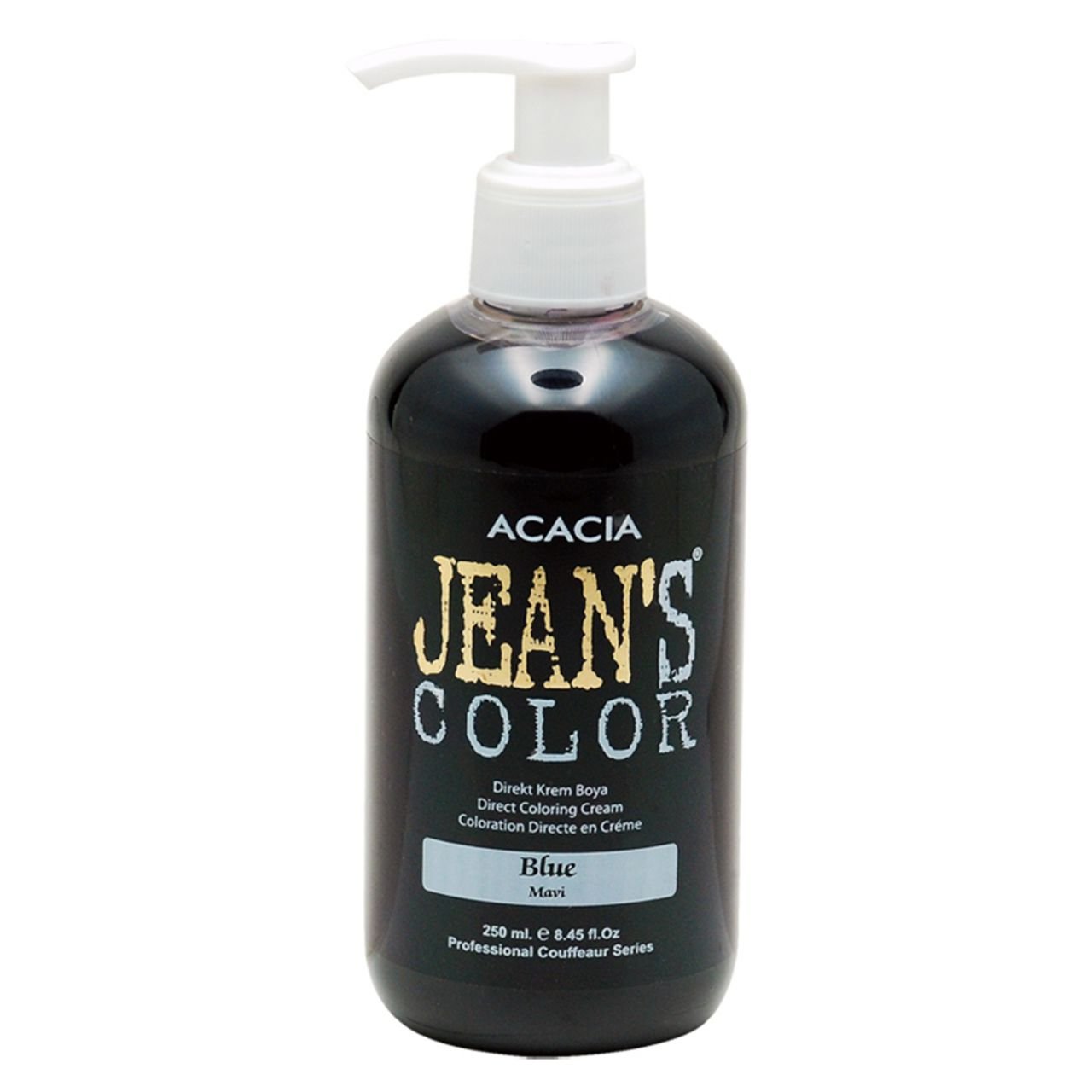 Jean's Color Su Bazlı Amonyaksız Saç Boyası (Mavi) 250 ml.