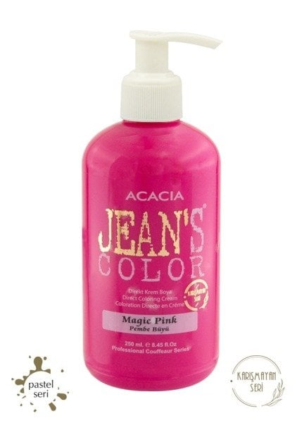 JEAN'S COLOR PEMBE BÜYÜ 250 ML.MAGİC PİNK PASTEL