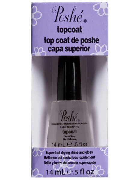 Poshe Jet Oje Kurutucu Top Coat 14 ml (Kargo Bedava)