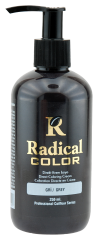 Radical Color Su Bazlı Saç Boyası (Gri) 250 ml