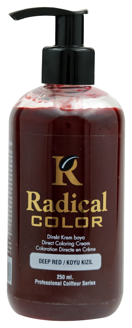 Radical Color Su Bazlı Saç Boyası (Koyu Kızıl) 250 ml