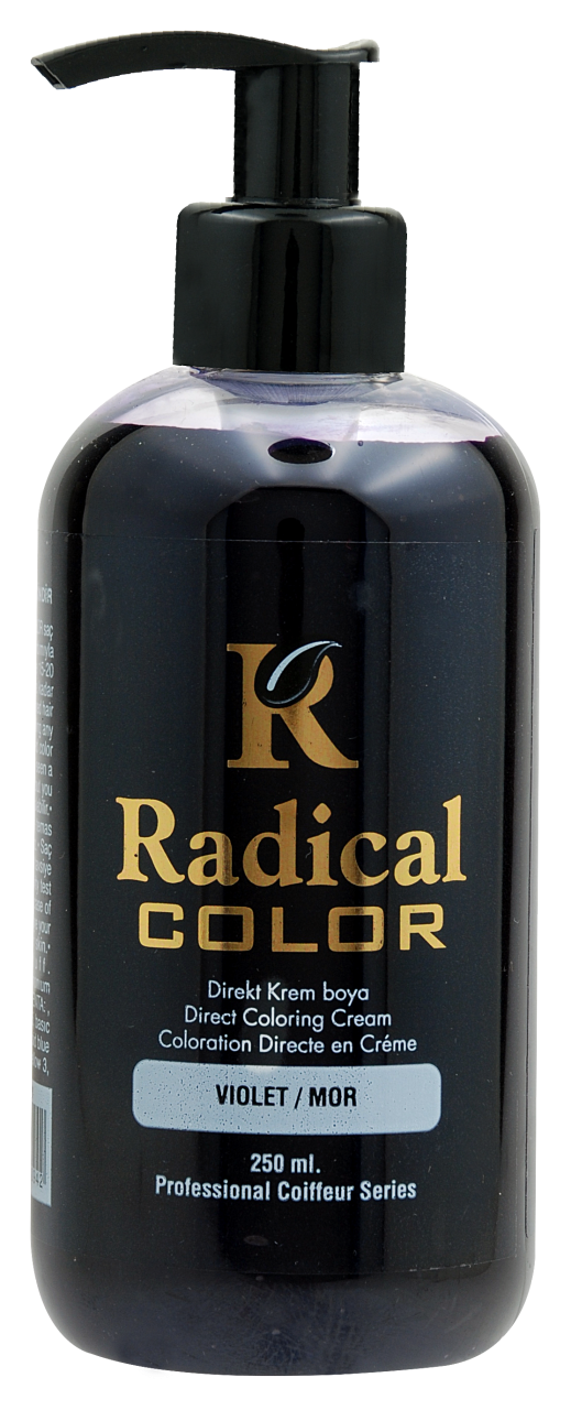 Radical Color Su Bazlı Saç Boyası (Mor) 250 ml