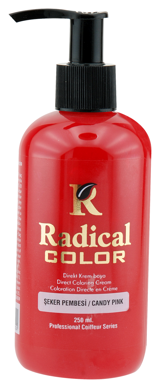 Radical Color Su Bazlı Saç Boyası (Şeker Pembe) 250 ml