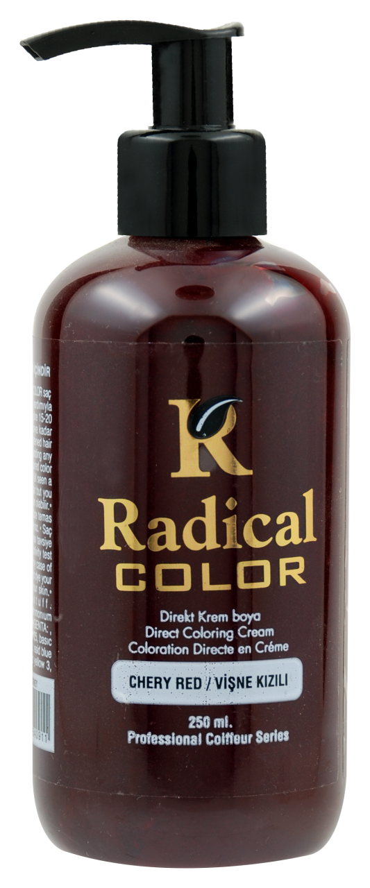 Radical Color Su Bazlı Saç Boyası (Vişne Kızılı) 250 ml