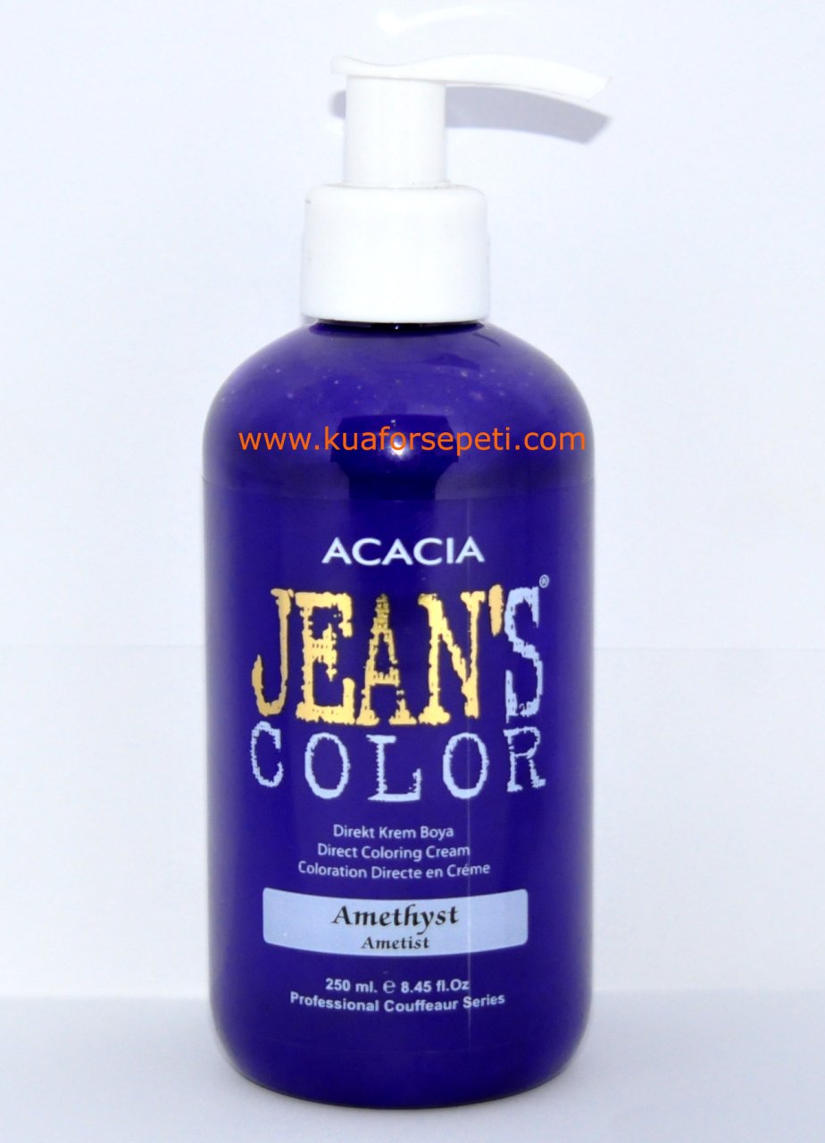 Jean's Color Su Bazlı Amonyaksız Saç Boyası Ametist (Amethyst) 250 ml.