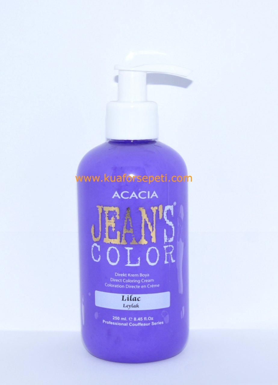Jean's Color Su Bazlı Amonyaksız Saç Boyası Leylak (Lilac) 250 ml.