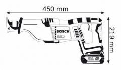Bosch GSA 18V-LI Akülü Panter Testere