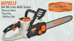 Max Extra MXP9510 36V 4.0Ah Akülü Ağaç Kesme Makinesi