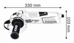 Bosch GWS 12-125 CIE  Avuç Taşlama 1200 W 125 mm