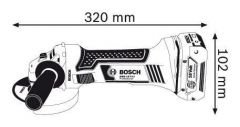 Bosch GWS 18 V-LI Akülü Taşlama