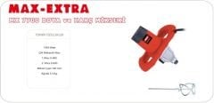 Max Extra MX 7700 Boya ve Harç Karıştırıcı Mikser 1400W