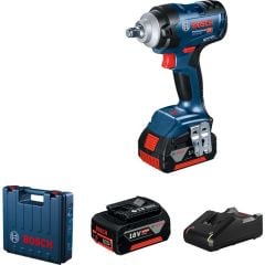 Bosch GDS 18V-400 Çift Akülü Darbeli Somun Sıkma Makinesi