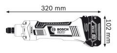 Bosch GGS 18 V-LI Akülü Kalıpçı Taşlama