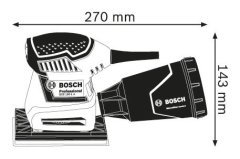 Bosch GSS 160 A Titreşimli Zımpara Makinası