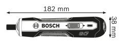 Bosch GO 3.6 V 1.5Ah Akülü Vidalama