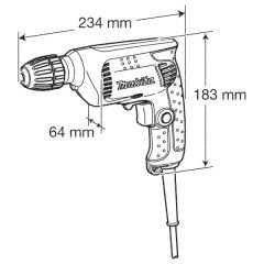 Makita 6413 Darbesiz Matkap