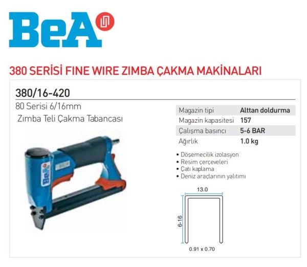 Bea 380/16-420 Zımba Çakma Makinası