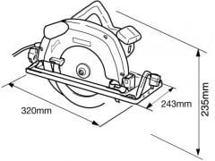 Makita 5604 R Sunta Kesme Makinası