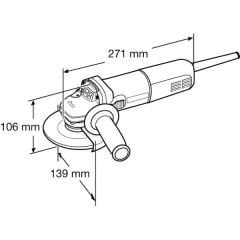 Makita 9558 HNRG Avuç Taşlama Makinası