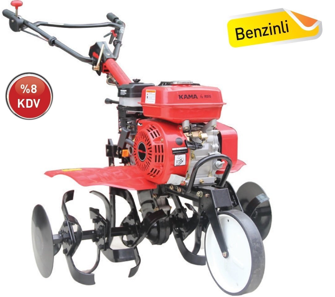 Kama By Reis SR1Z-75 Çapa Makinası Benzinli İpli 7 Hp + Çapa Alt Grubu Hediye