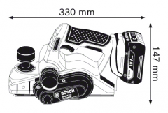 Bosch GHO 18V-LI Solo Akülü Planya