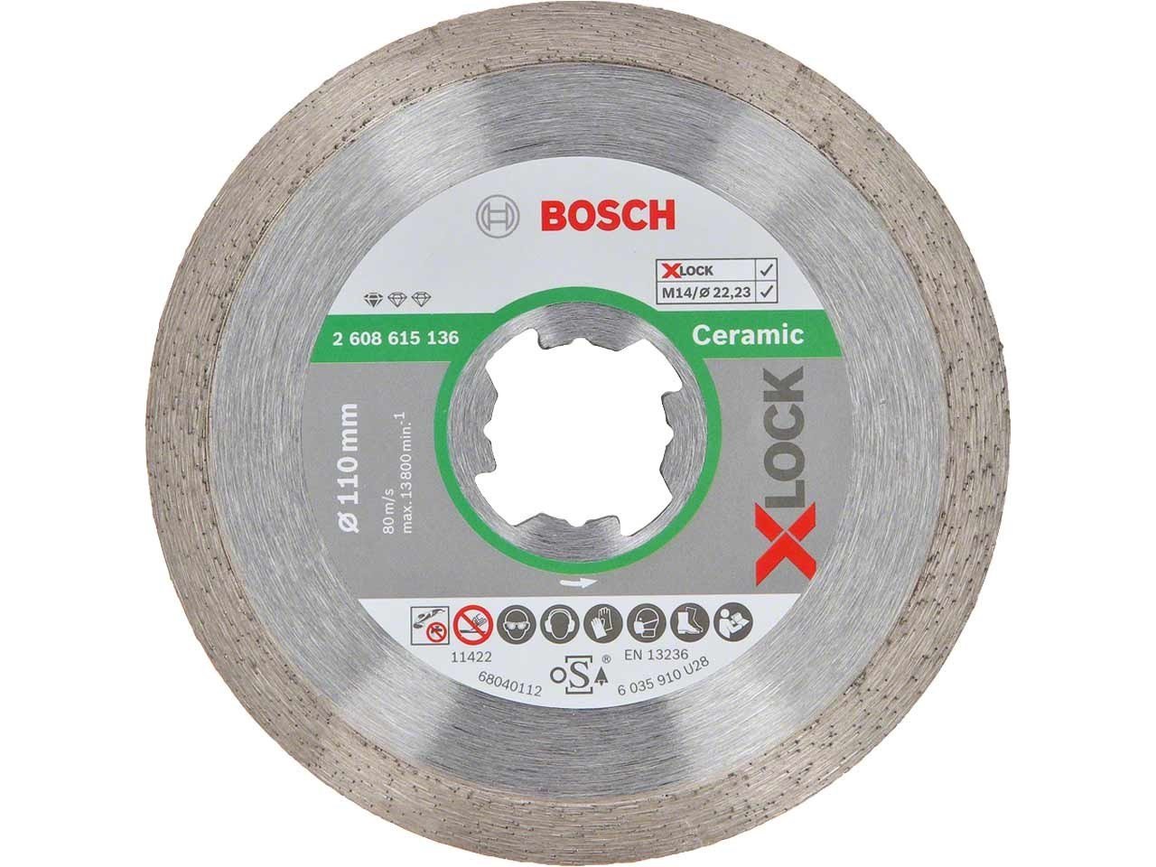 Bosch X-Lock 115 lik Standart For Ceramic