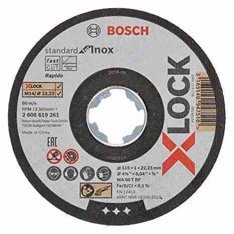 Bosch X-Lock 115 mm Standart For Inox