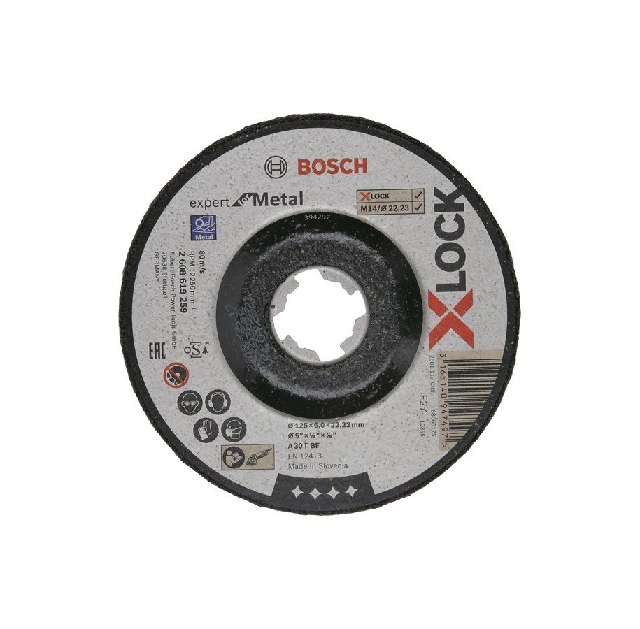Bosch X-Lock 115*6 mm Expert For Metal