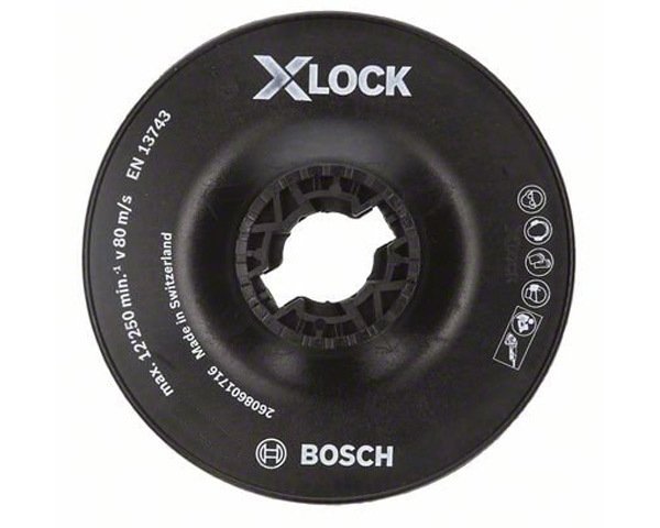 Bosch X-Lock 115 mm Fiber Taban
