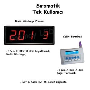 Sıramatik Tek Kullanıcı