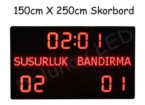 Futbol Skorbord 150cm x 250cm