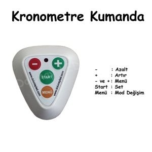 Dijital LED Kronometre 23cm