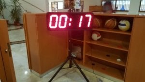 Dijital LED Kronometre 23cm