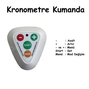 Dijital LED Kronometre 53cm