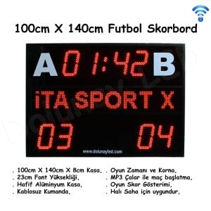 Futbol Skorbordu 100cm X 140cm