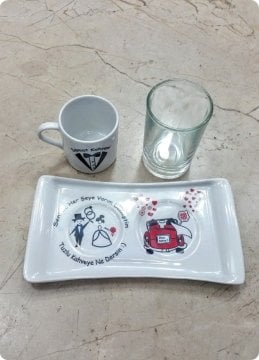 Damat Kahve Fincanı / Bardağı Seti