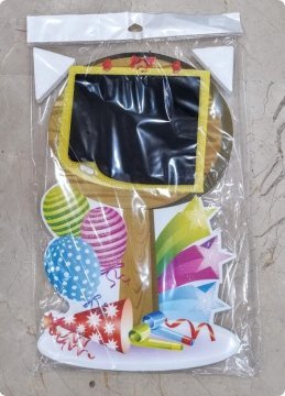 Strafor Tebeşirli Parti Tahtası (49,5x29,5cm)