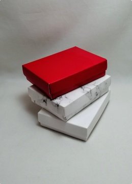 30 Lu (12x9x3 Cm) Süngerli Karton Takı Kutuları