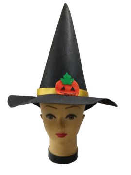 Keçe Süslü Cadı Şapkası (Halloween&Cadılar Bayramı)