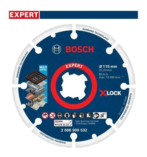 Expert Diamond Metal Wheel X-LOCK Kesme Diskleri