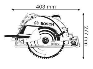 Bosch GKS 235 Turbo Daire Testere Makinesi 06015A2001