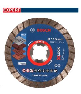 Bosch Expert 115 mm X-LOCK Multimaterial Elmas Kesme Diski 2608901596