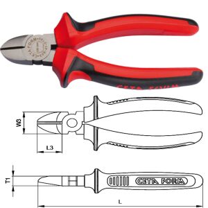 Ceta Form 140 mm Yan Keski Polisajlı-DouTech Sap E06-41-0140