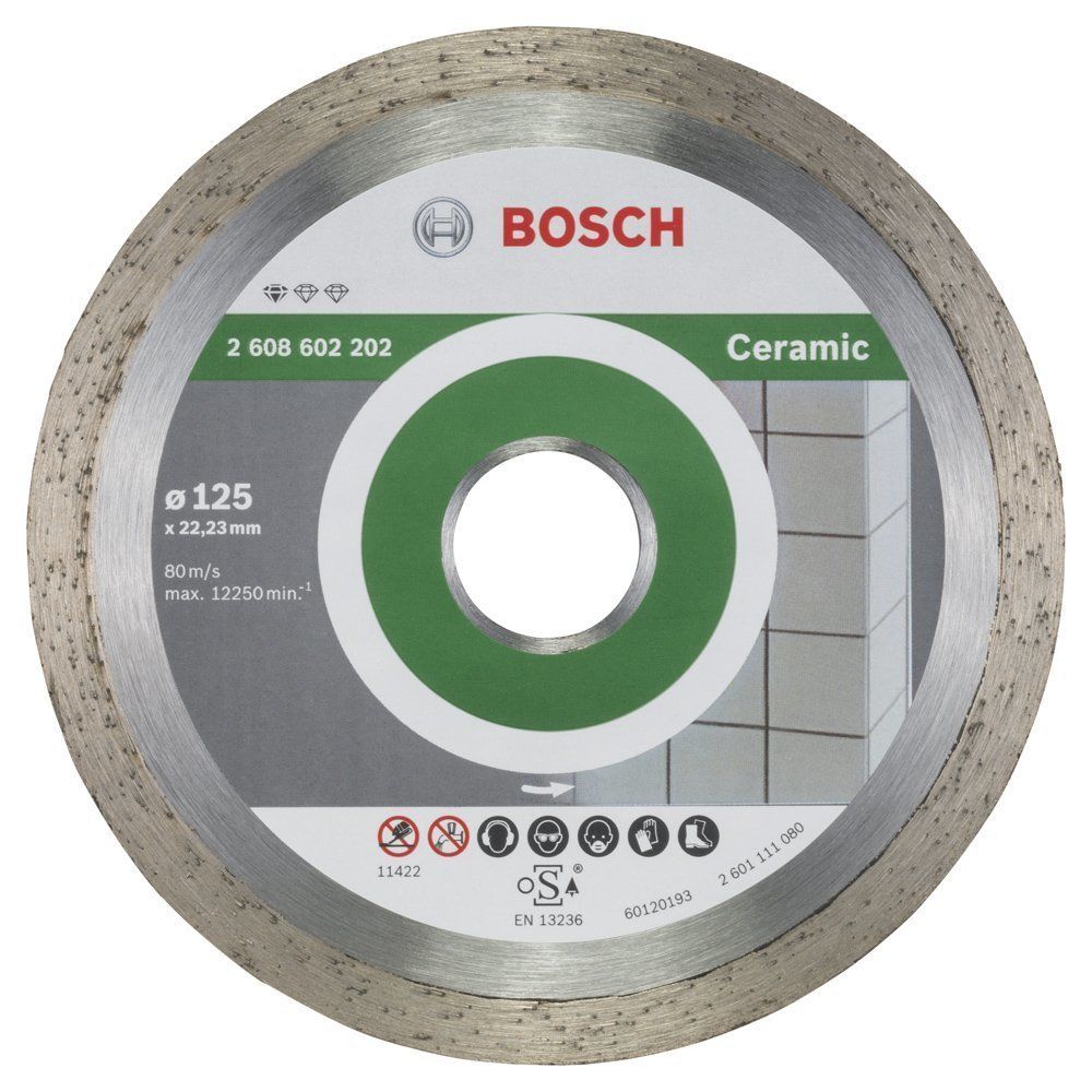 Bosch 125 mm Seramik Kesici Elmas Disk Standart 2608602202